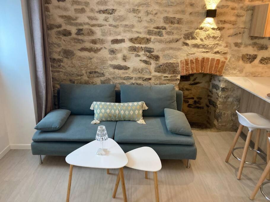 Appartement Centre Ville Quimper Avec Terrasse ภายนอก รูปภาพ